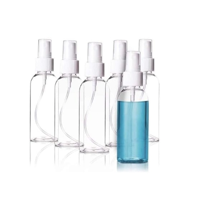 Picture of 100ml Spray bottle Transparent plastic bottle- 50 pcs (Wholesale Combo)
