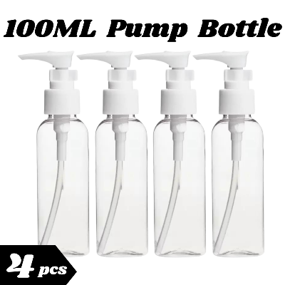 Picture of Pump Spray Bottle 100ml - White 4 Pcs