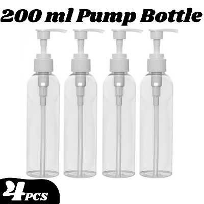 Picture of Pump Spray Bottle 200ml - White 4 Pcs