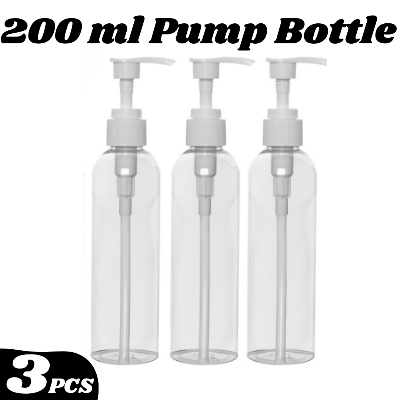 Picture of Pump Spray Bottle 200ml - White 3 Pcs