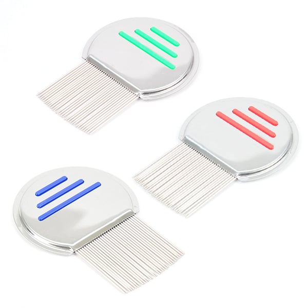 Picture of stainless steel lice comb