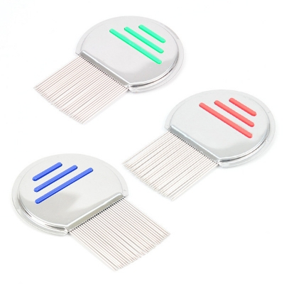 Picture of stainless steel lice comb
