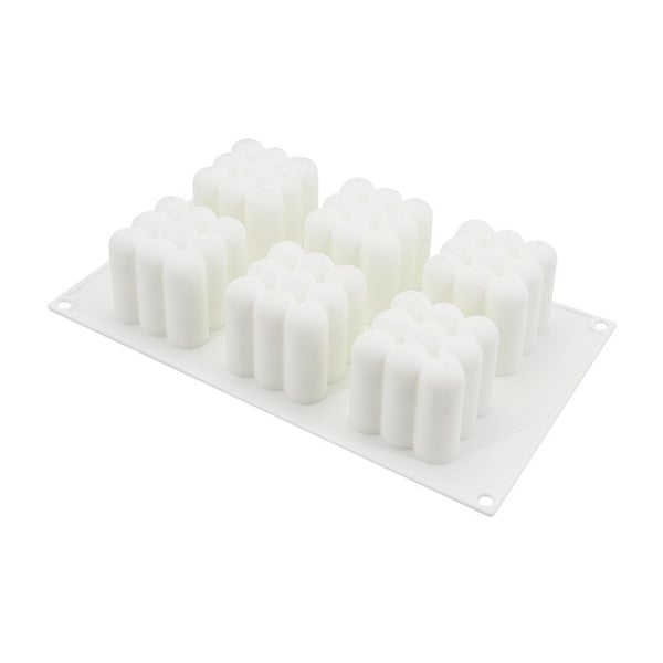 Picture of 6-Piece Rubik's Cube French Mousse Mold Three-Dimensional Magic Ball Silicone Cake Mold DIY Creative Baking Candle Mold