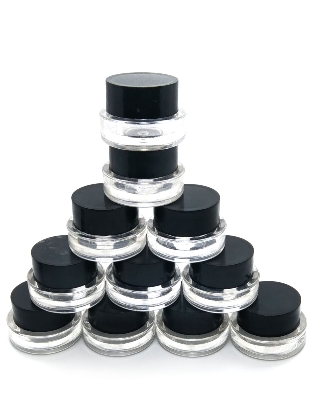 Picture of Empty Plastic Cosmetic Containers 5gm - 12 PCS