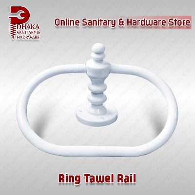 Picture of Arabian Ring Hand Towel Holder, Suction Cup Towel Ring, Plastic Round Towel Hanger, Towel rack , kitchen towel hanger , new model towel holder