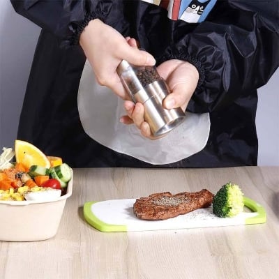 Picture of Electric Grinder Salt Black Pepper Mills Automatic Grinding Machine Adjustable Coarseness
