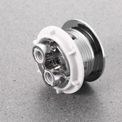 Picture of Dual Flush Toilet Kit Top Push Button, Toilet Push Button Replacement, Toilet Accessory Parts Repair Supply, Plastic, 38mm/ 1. 5in