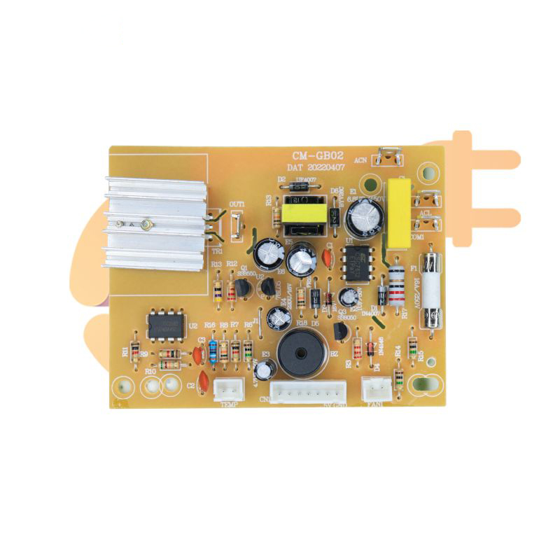 Picture of 220V-2000W Circuit Board PCB with Control Panel (Vertical) for infrared Cooker/ Electric Ceramic Heaters/ Electric Stove Parts