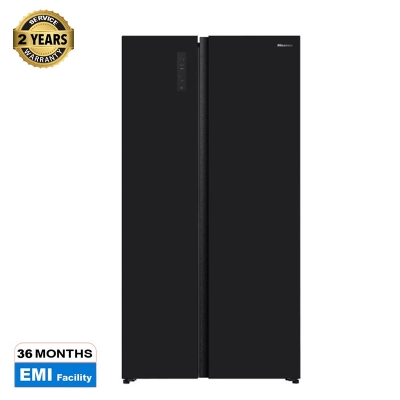 Picture of Hisense 580 Liters Inverter Compressor Side by Side Refrigerator  RS3G558NAB/BD3