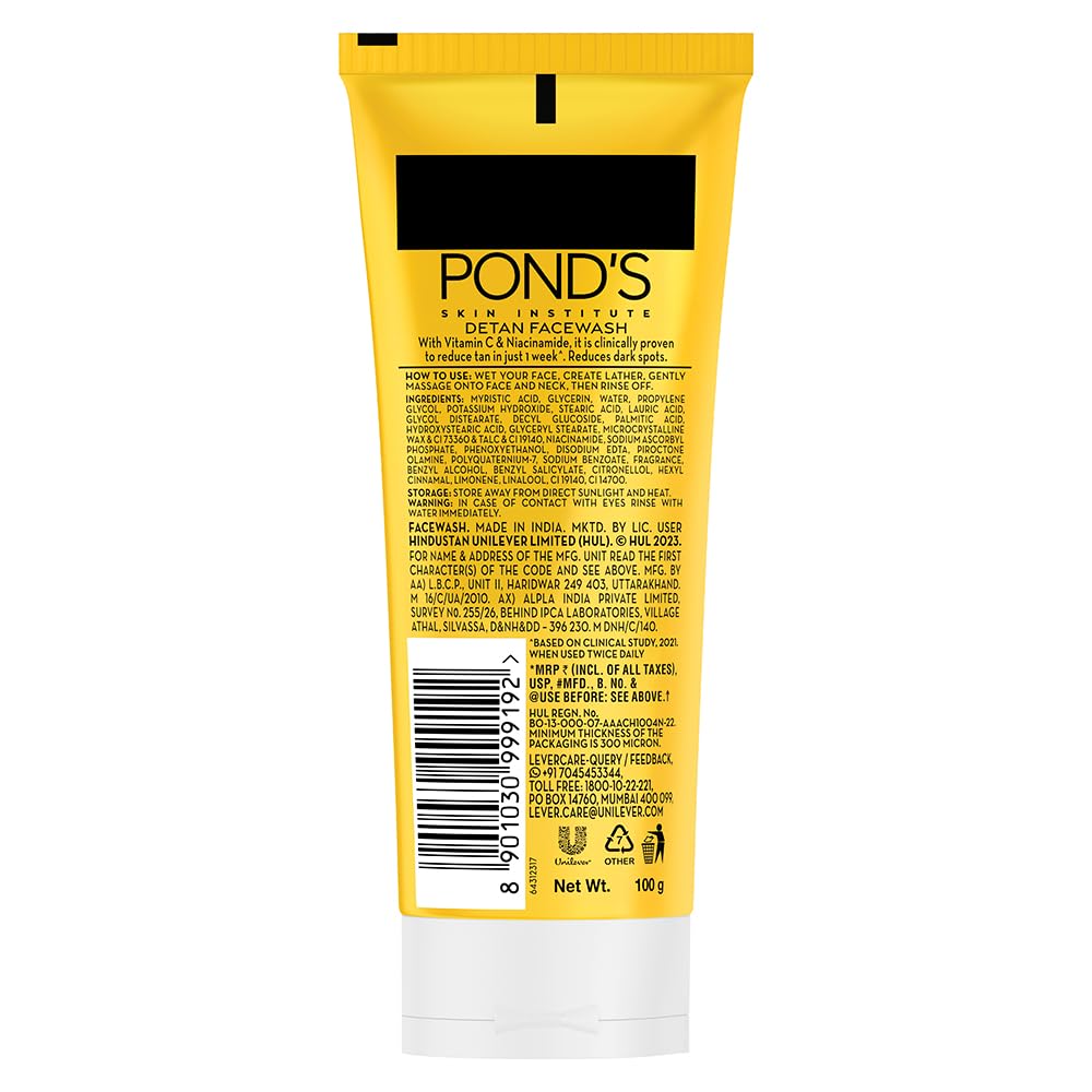 Picture of Pond's Face Wash Sun Miracle 100g