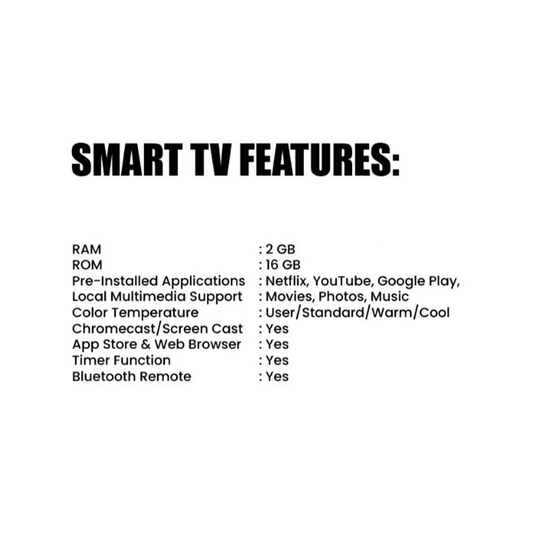Picture of LG PLUS 43" FHD Frameless Android Smart TV