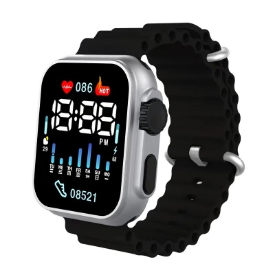 Picture of New P8 LED Digital Watch Stylish Sports Watch for Kids - P8DW