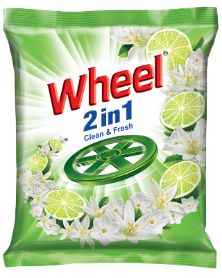 Picture of Wheel Washing (Detergent) Powder 2in1 Clean & Fresh 200g