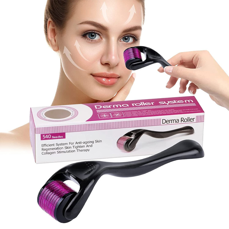 Picture of Derma Roller 0.5 Mm Hair & Skin System Titanium 540 needles - Best quality derma roller - 5MMDR