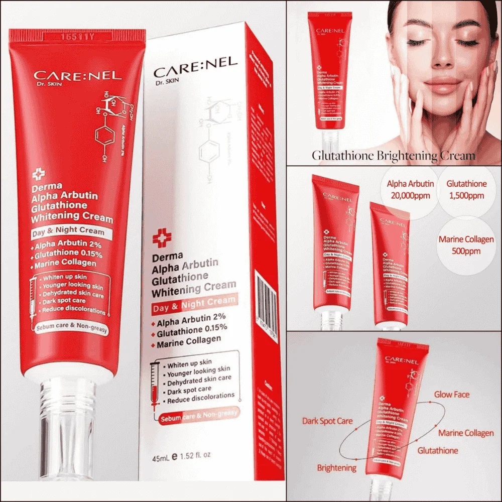 Picture of CARE:NEL Dr. SKIN Derma Alpha Arbutin Glutathione Whitening Cream