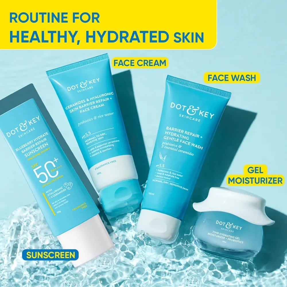 Picture of DOT & KEY Barrier Repair Hydrating Sunscreen SPF 50+ PA++++(80g)