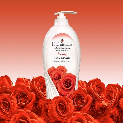 Picture of Enchanteur Enticing Satin Smooth Body Lotion250ml red