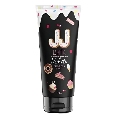 Picture of JJ White VWhite Sun Lotion High Protection SPF50 PA++ for Sensitive Skin Whitening And Moisturizing Body Lotion