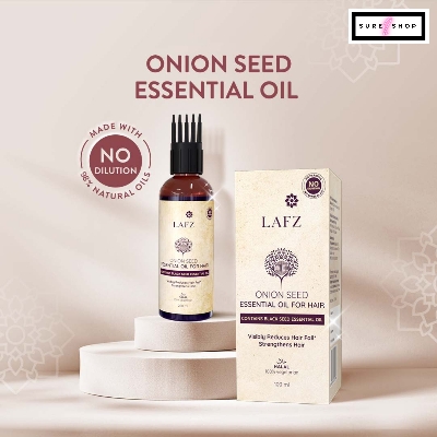 Picture of Lafz Essential Onion And Black Seed Hair Oil (100ml)