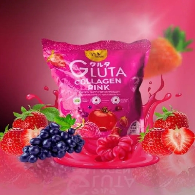 Picture of Manee Gluta Collagen Pink Juice – 1 Pack (30 Sachets)