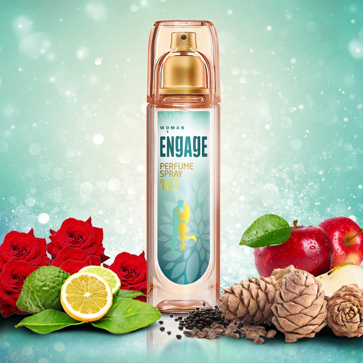 Picture of 𝖤𝗇𝗀𝖺𝗀𝖾 W3 Perfume for Women Perfume, 120ml