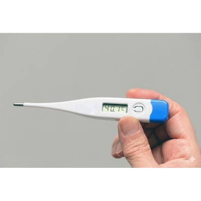 Picture of Digital Thermometer Replaceable Battery