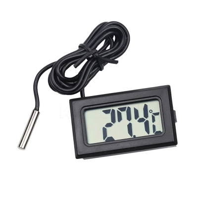 Picture of LCD Digital Thermometer Temperature Sensor Fridge Freezer Probe For Aquarium Refrigerator