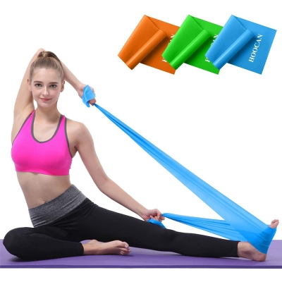 Picture of Yoga Practice Body Fitness Elastic Band For Training Exercises Workout - Improve Your Flexibility And Strength With This Elastic Band For Yoga Practice And Fitness Training