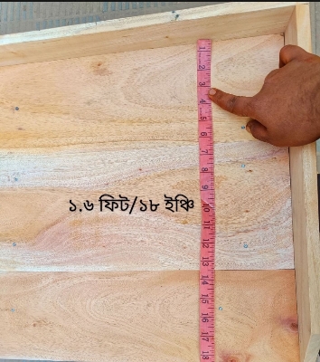 Picture of Wooden Gas burner table Kitchen Table