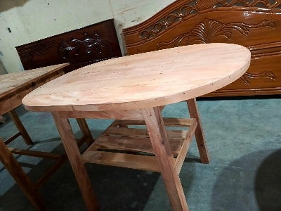 Picture of Advanced inspiring - Premium Quality - Wooden Dining Table restaurant table (3.5/2.5 ft)-table - Innovative Design - Expression of Yourself