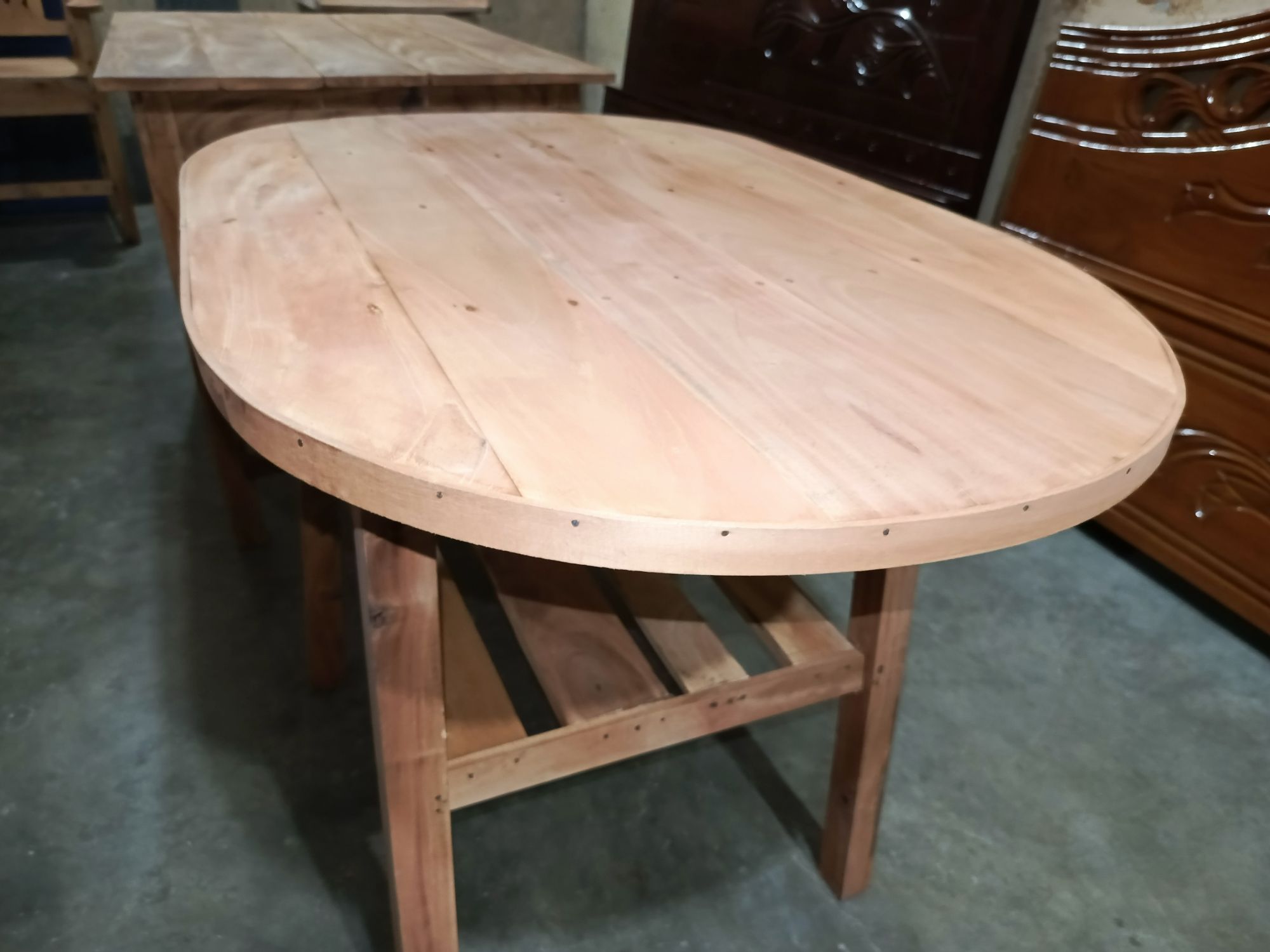 Picture of Advanced inspiring - Premium Quality - Wooden Dining Table restaurant table (3.5/2.5 ft)-table - Innovative Design - Expression of Yourself