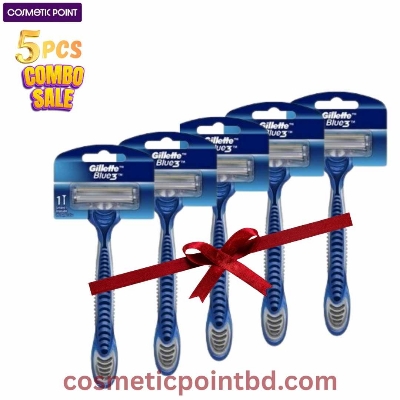 Picture of Gillette Blue 3 Razor - Single (5pcs Combo)
