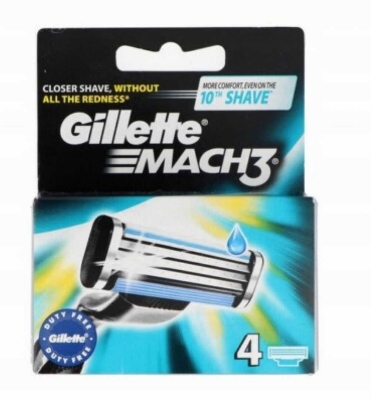 Picture of Gillette Mach 3 Plus Blade Cartridges 3 pcs