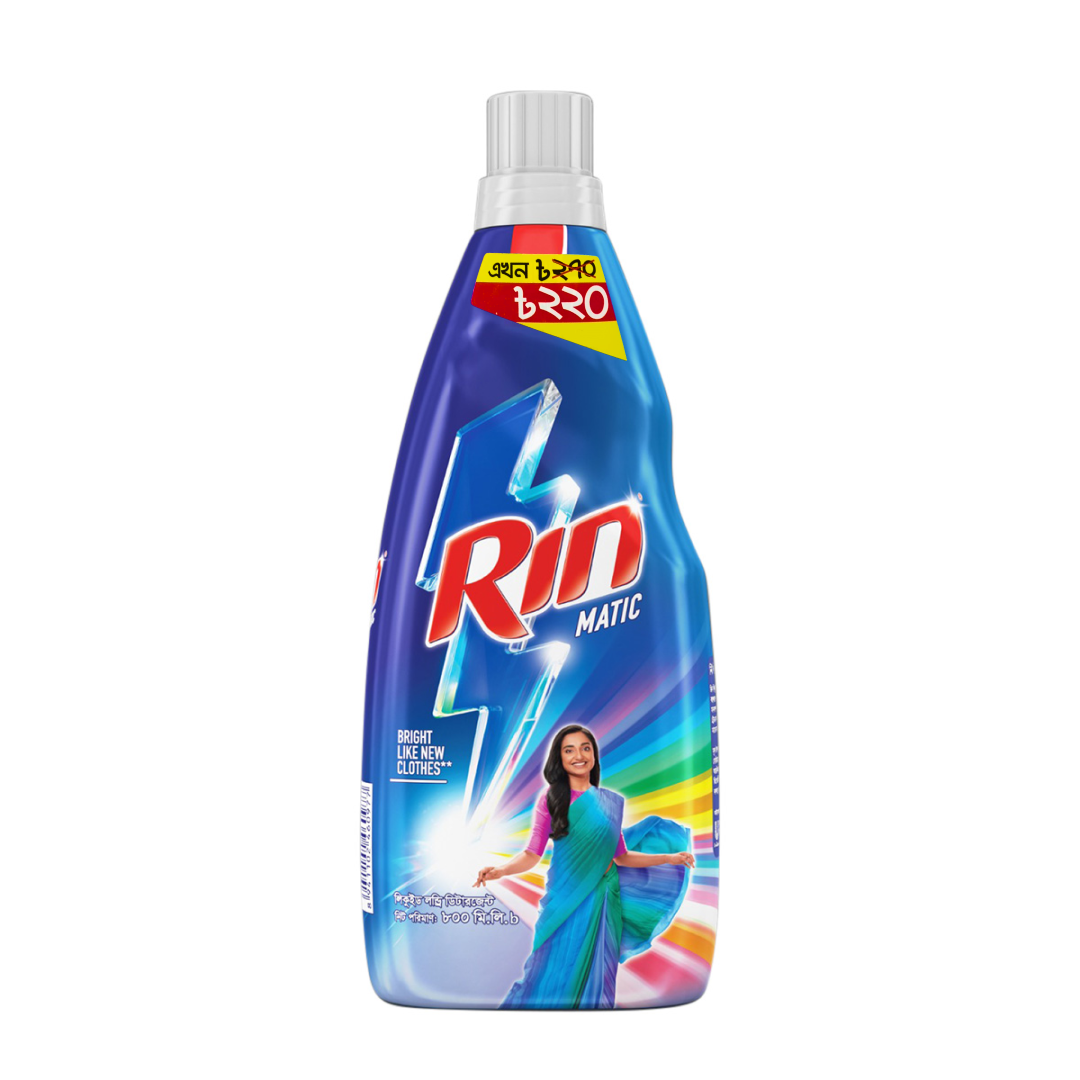 Picture of Rin Liquid Detergent Matic 800ml