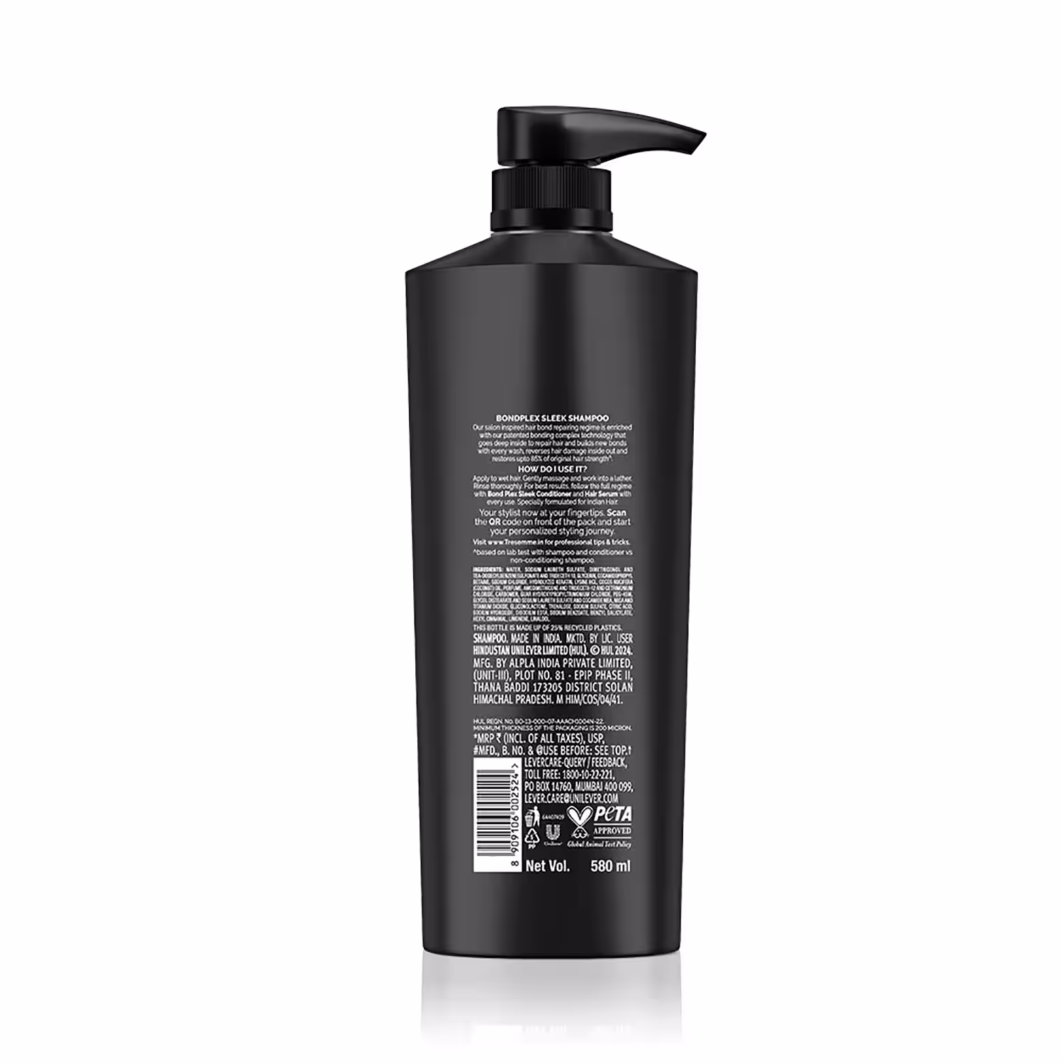Picture of Tresemme Shampoo Bond Plex Sleek 580ml