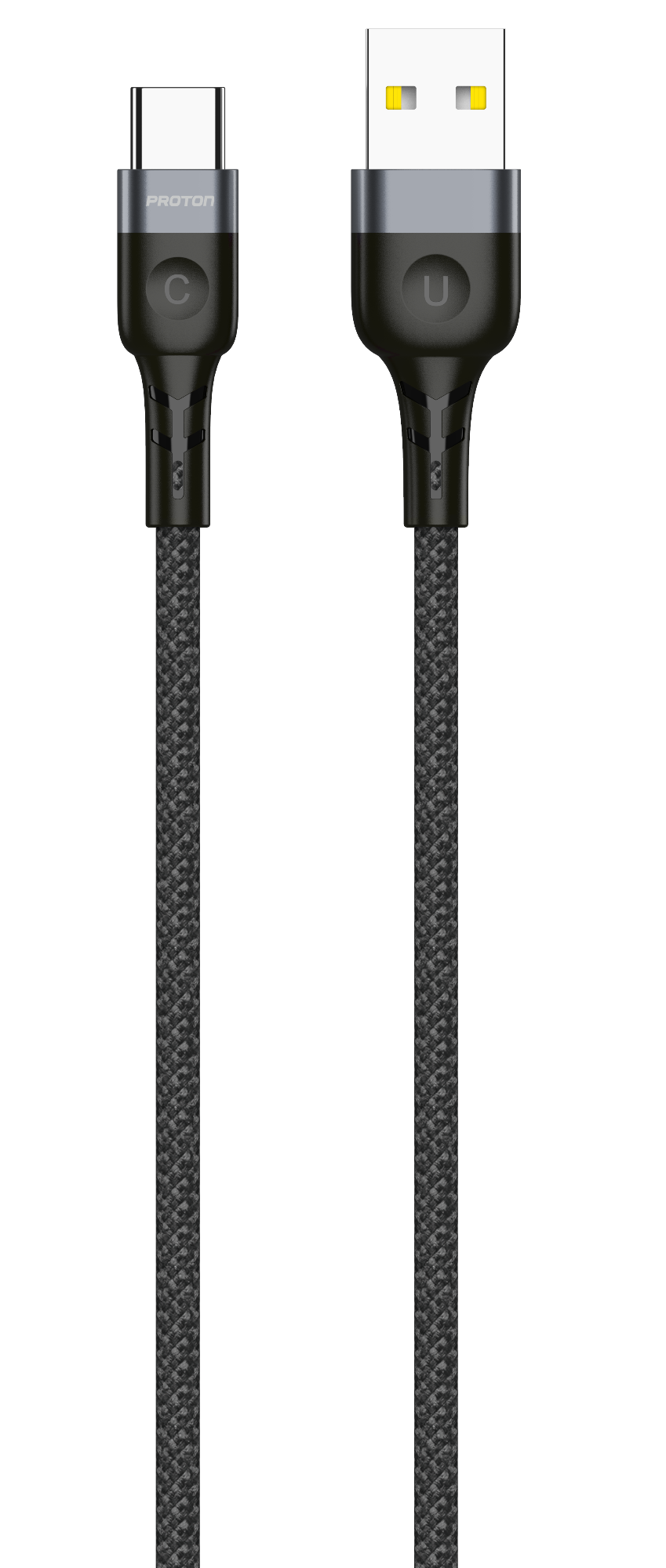 Picture of Proton Fast Charging-USB Cable Spark A-C -2MNylon Braided  3A Cable 