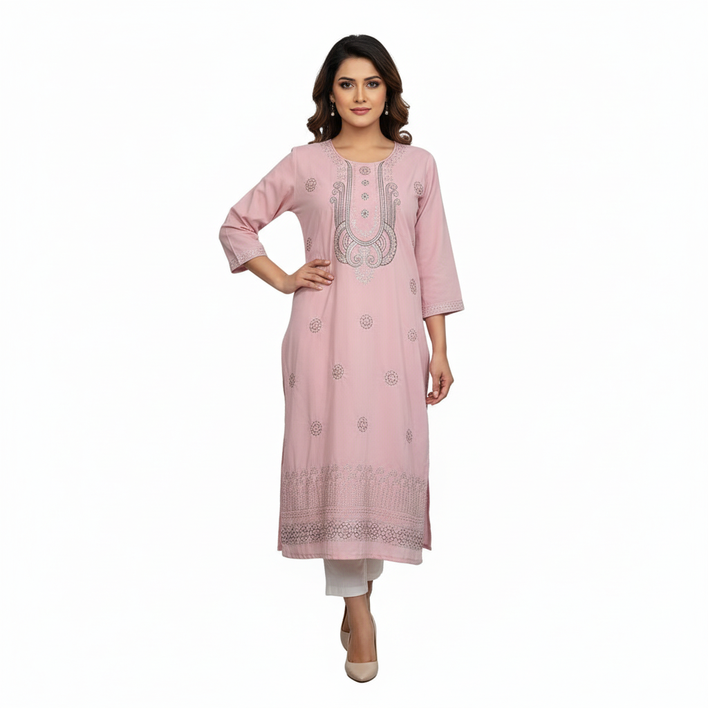 Picture of Ladies 2 Piece Vangchur Febric – Premium Quality