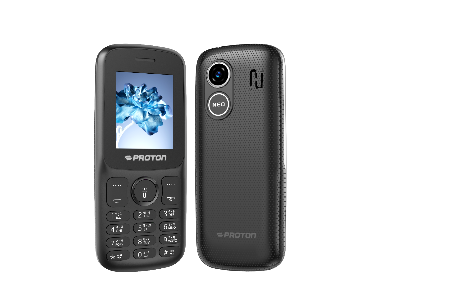 Picture of Proton NEO Dual Sim Featur Phone with Automatic call Recorder, Digital Camera, Memory Card Support upto 32GB and 2500 mAh Big Battery