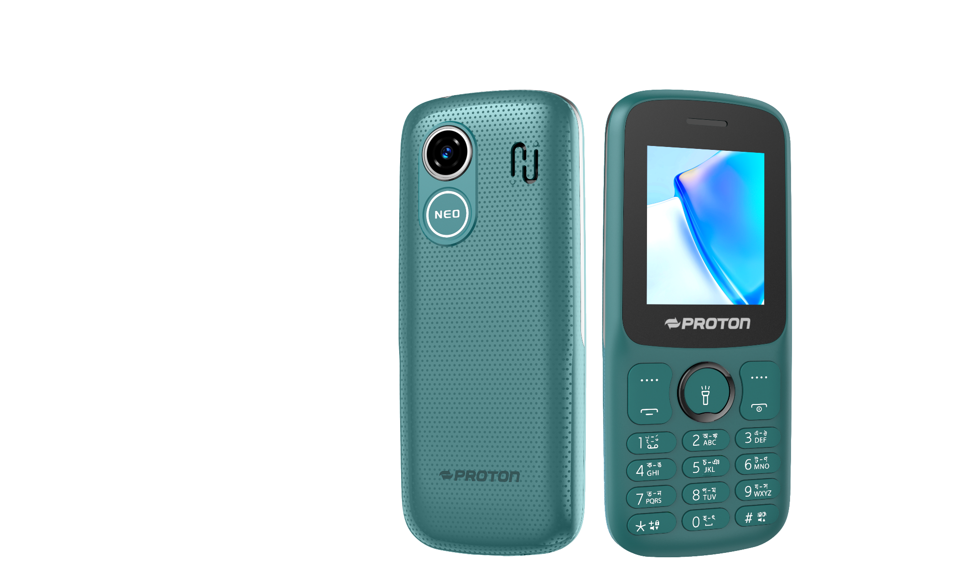 Picture of Proton NEO Dual Sim Featur Phone with Automatic call Recorder, Digital Camera, Memory Card Support upto 32GB and 2500 mAh Big Battery