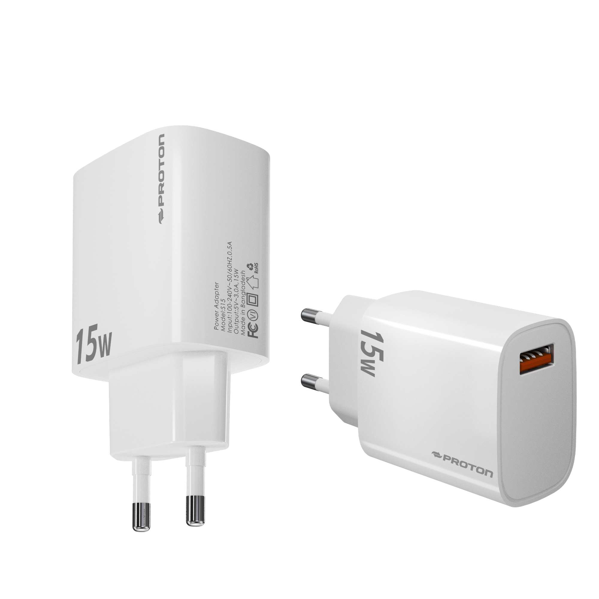 Picture of Proton 15W FAST CHARGER- S15W  ( With Type C cable ) 