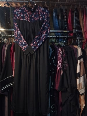 Picture of Cerry Print Outerwear Regular Borka New
