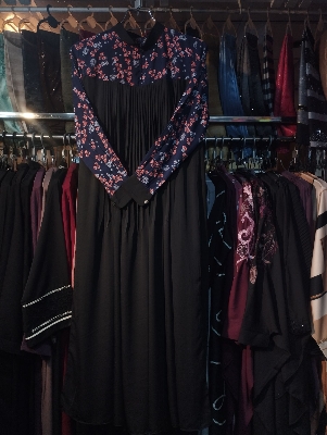 Picture of Cerry Print Outerwear Regular Borka New
