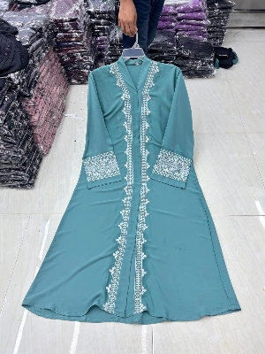 Picture of New degin dobai cerry embodary exclusive borka
