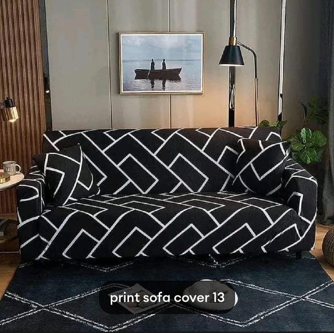 Picture of chinese stich sofa cover 3+1+1