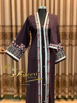 Picture of New degin dobai cerry embroidery premeum quality  borka