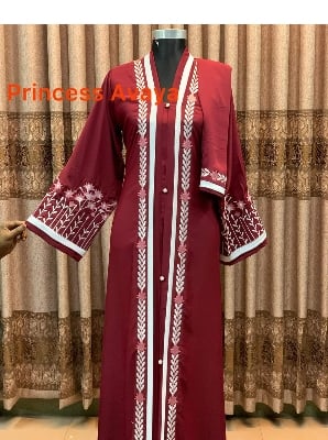 Picture of New degin dobai cerry embroidery premeum quality  borka