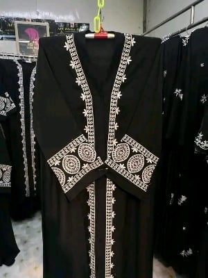 Picture of Dobai new degin cerry embroidery borqa