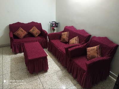 Picture of 2+2+1 seater turkish spandex elastic sofa cover by new classical made by tourkey
