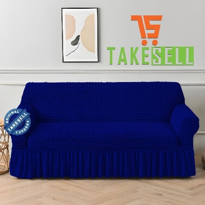 Picture of 3+1+1 seats spandex elastic sofa cover made in turkey