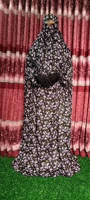 Picture of khimar hijab lilen long floor tuch for Muslim women nekab